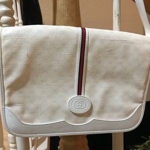 Authentic vintage 1980’s ghost logo gucci Bag